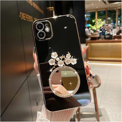 Orchid Mirror Case