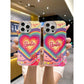 Heart Pattern Barbie Case