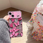 Pink Butterfly Case with Bracelet - iPhone