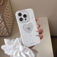 Cute Bling Bow Heart Case