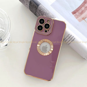 Electroplating Logo Cut Protective Case